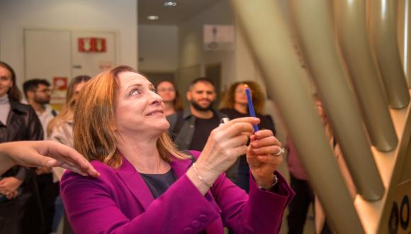 הדלקת נרות חנוכה אגודת הסטודנטים לרפואה 