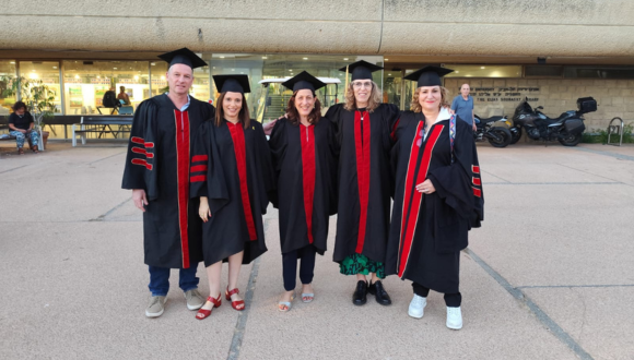 טקס הענקת תואר ראשון בבית הספר למקצועות הבריאות