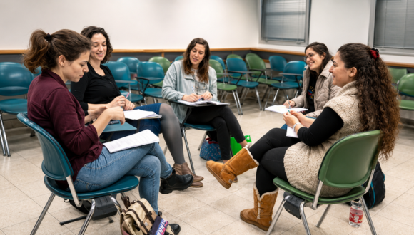 סטודנטיות המשתתפות בקורס "יחד" סטודנטיות המשתתפות בקורס "יחד"