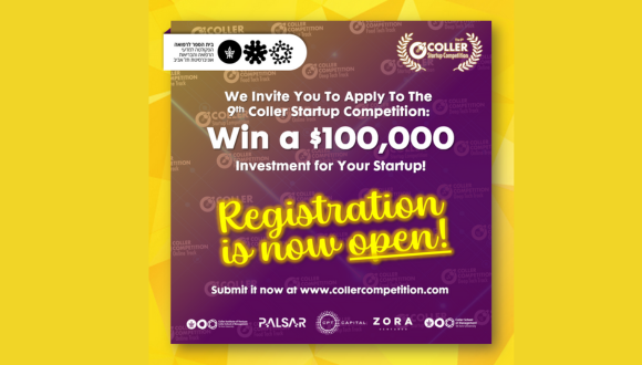 The registration to the 9th Coller Startup Competition is now open! The registration to the 9th Coller Startup Competition is now open!