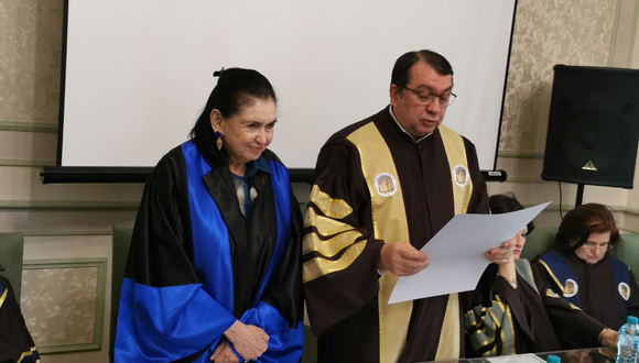 פרופסור רירי סילביה מנור מקבלת תואר דוקטור של כבוד (DOCTOR HONORIS CAUSA)