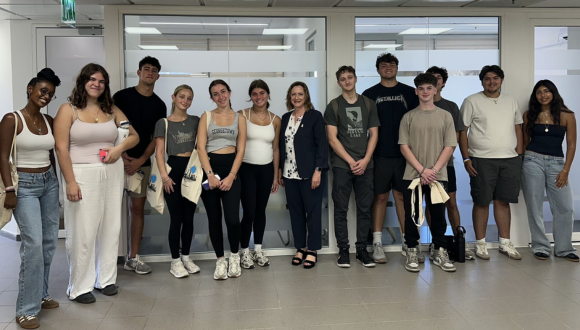 ביקור סטודנטים וסטודנטיות מארצות הברית וקנדה במסגרת Year Course 